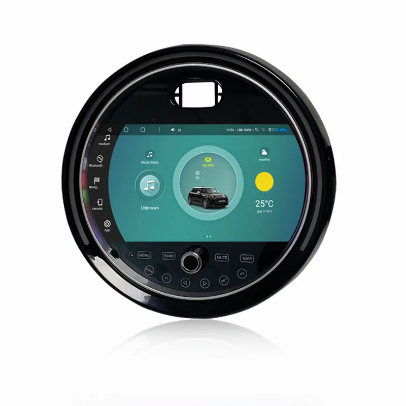 Factory Price 9 Inch Android Qualcomm 8 Core 4GB RAM 64GB ROM Auto Radio GPS Navigation For Mini One F55 F56 2014-2018 NBT