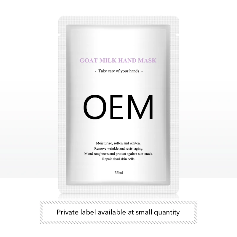 Fast shipping omy lady hand care products hydrating custom vegan hand bleaching mask for wholesale