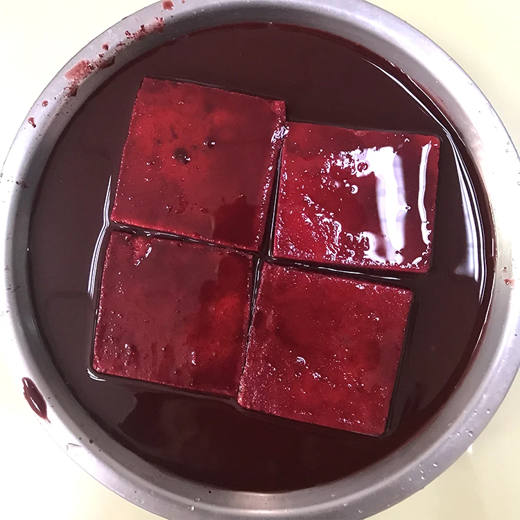 Wholesale Price Chinese Special Sauces Red Fermented Bean Curd Dipping Sauce