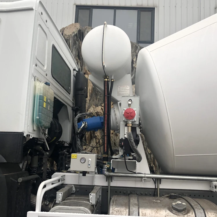 LUEN Used  HOWO 6x4 375HP  Euro 3 Concrete Mixer Truck Capacity 10 CBM Quality Guaranteed Refurbished