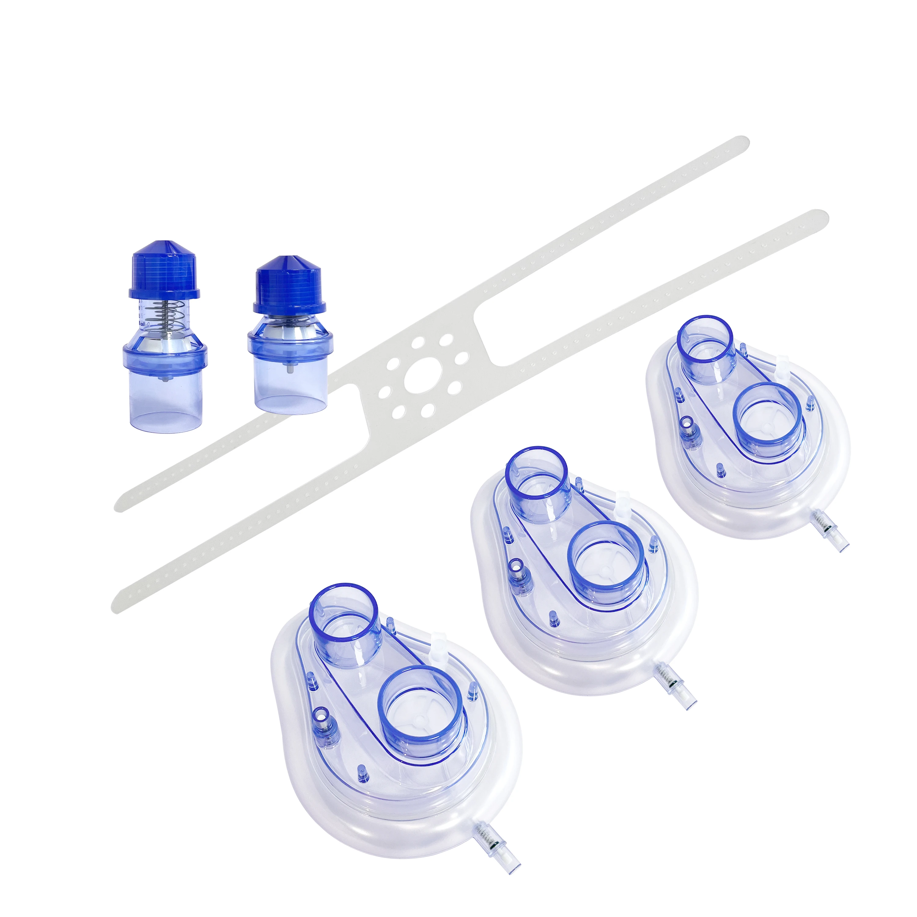 FORAS HIGH QUALITY RESPIRATORY Silicone Oral-nasal CPAP Mask for auto BiPAP breathing machine CPAP