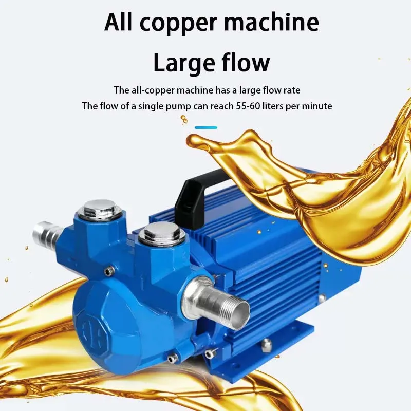 Cavitt Explosion proof Gasoline Pump DC 12V24V Brushless Self Priming Gasoline Pump 1.5 Inches Gasoline Pump