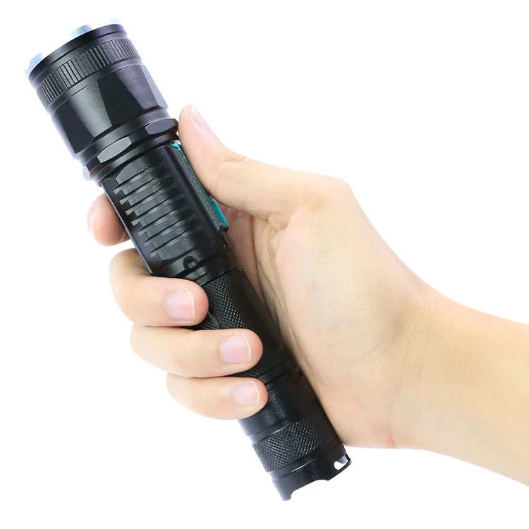 Outdoor camping Led Flash lights super bright hunting torches USB chargeable T6 Flashlight