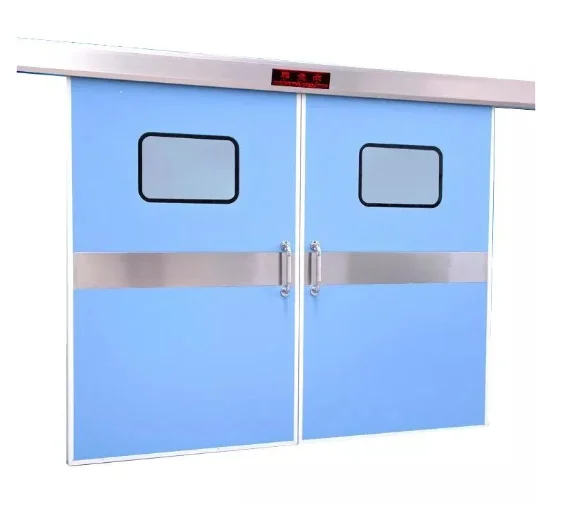 Customized Lead Door X-ray Shielding Sliding Lead Cleanroom Door for Hospital