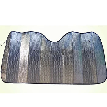 Factory Price Aluminium Foil Laser Foldable Front Window Car Sun Shade
