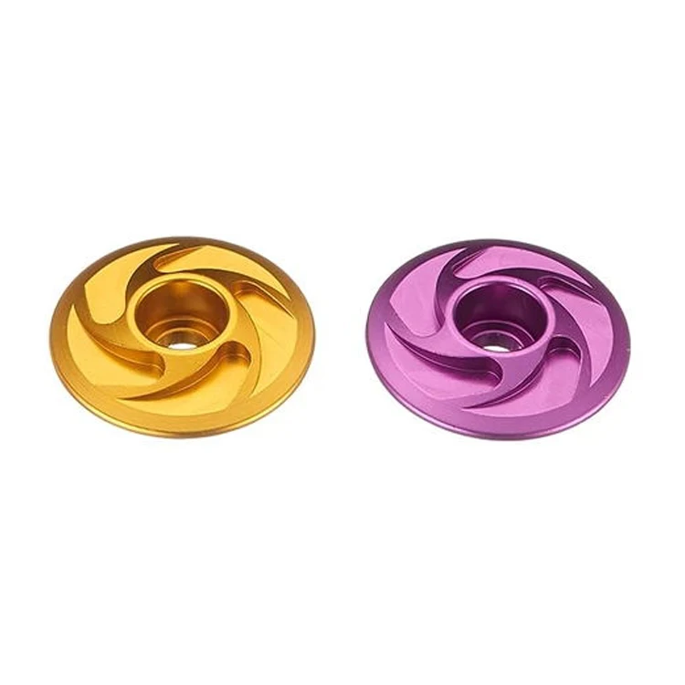 OEM Aluminum Mountain Bike Headset Cap Bicycle Stem Top Cover