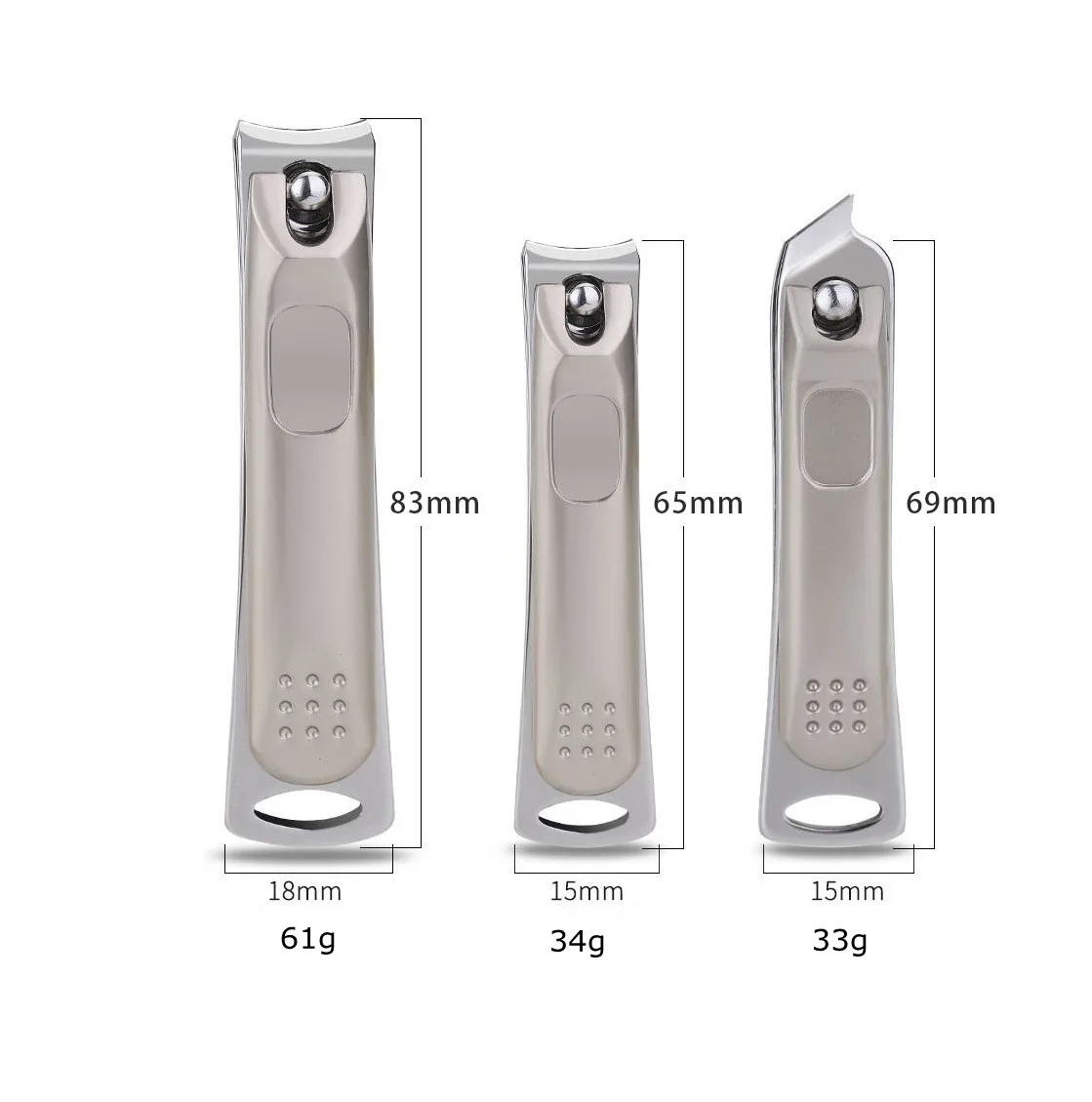 Anti-splash mantis nail clipper set champagne nail clipper manicure cuticle nipper set