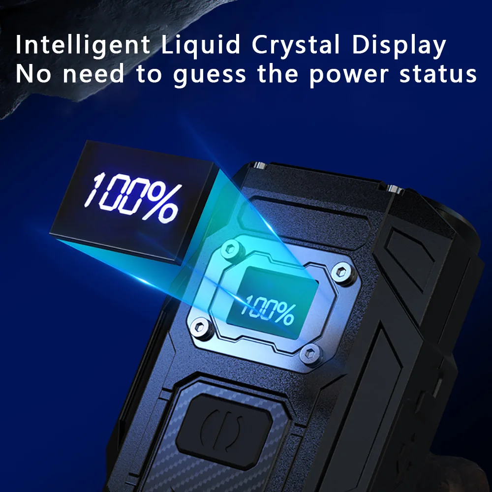 Multi-functional  Car Safety Hammer Flashlight Firefighting Window Breaker Car Super Bright Light Worklight