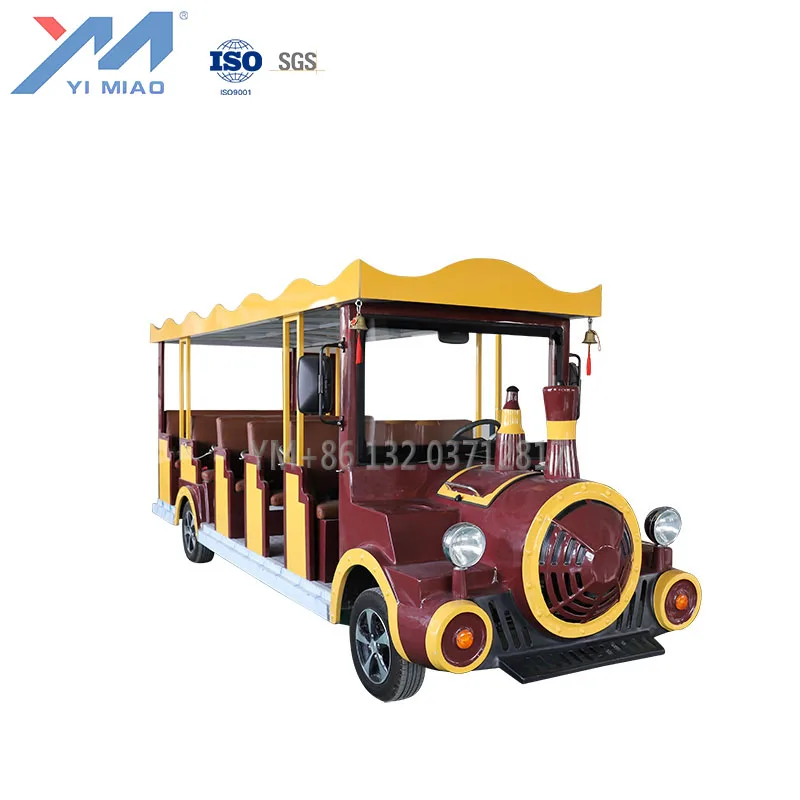 New special design Yimiao Mini Electric Tourist Car Sightseeing Vintage Funny Classic Bus car