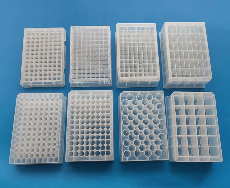 0.5ml 1.2ml 1.6ml 2.2ml plastic 96-well Deep well multiwell plate deep well microplate for lab