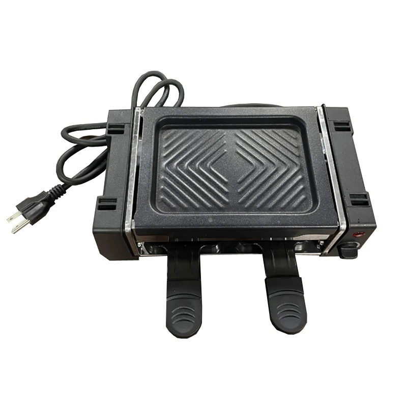 High Quality Electrical Griddle Smokeless Roast Meat Frying Pan Mini Barbecue Grill