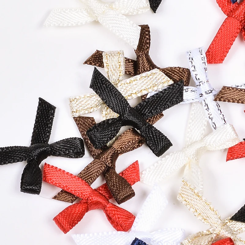 YAMA 8 colors stock satin hand-tied ribbon bow clothing accessory DIY
