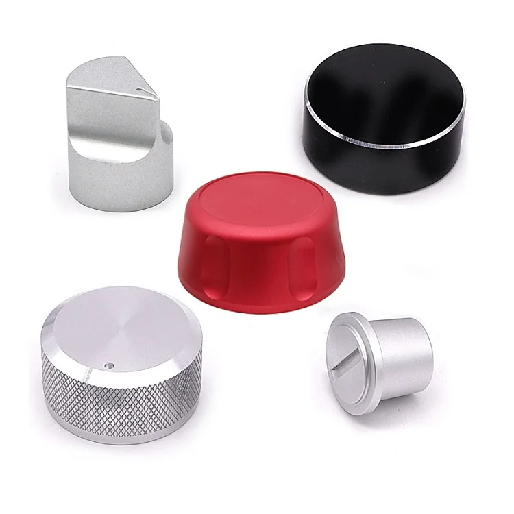 Custom CNC Knurled Potentiometer Knob Cap Volume Control Knobs Amplifier Volume Switch Knob