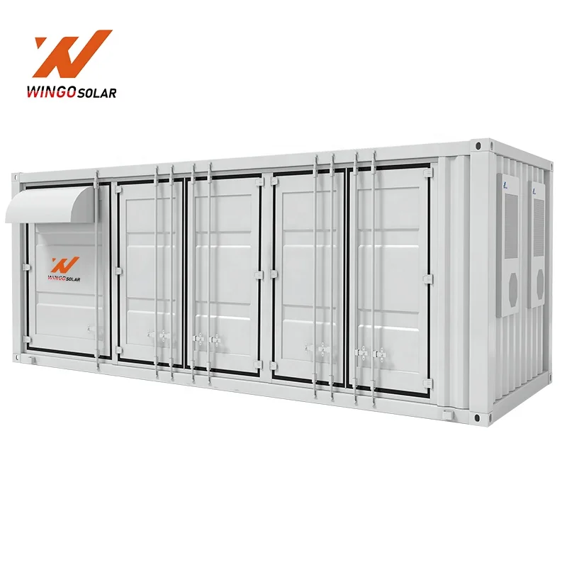 Wingosolar10FT 20FT 40FT BESS источник питания 500KW Microgird солнечная система 250kWh 500kWh 1MWh 2MWh хранения энергии контейнер