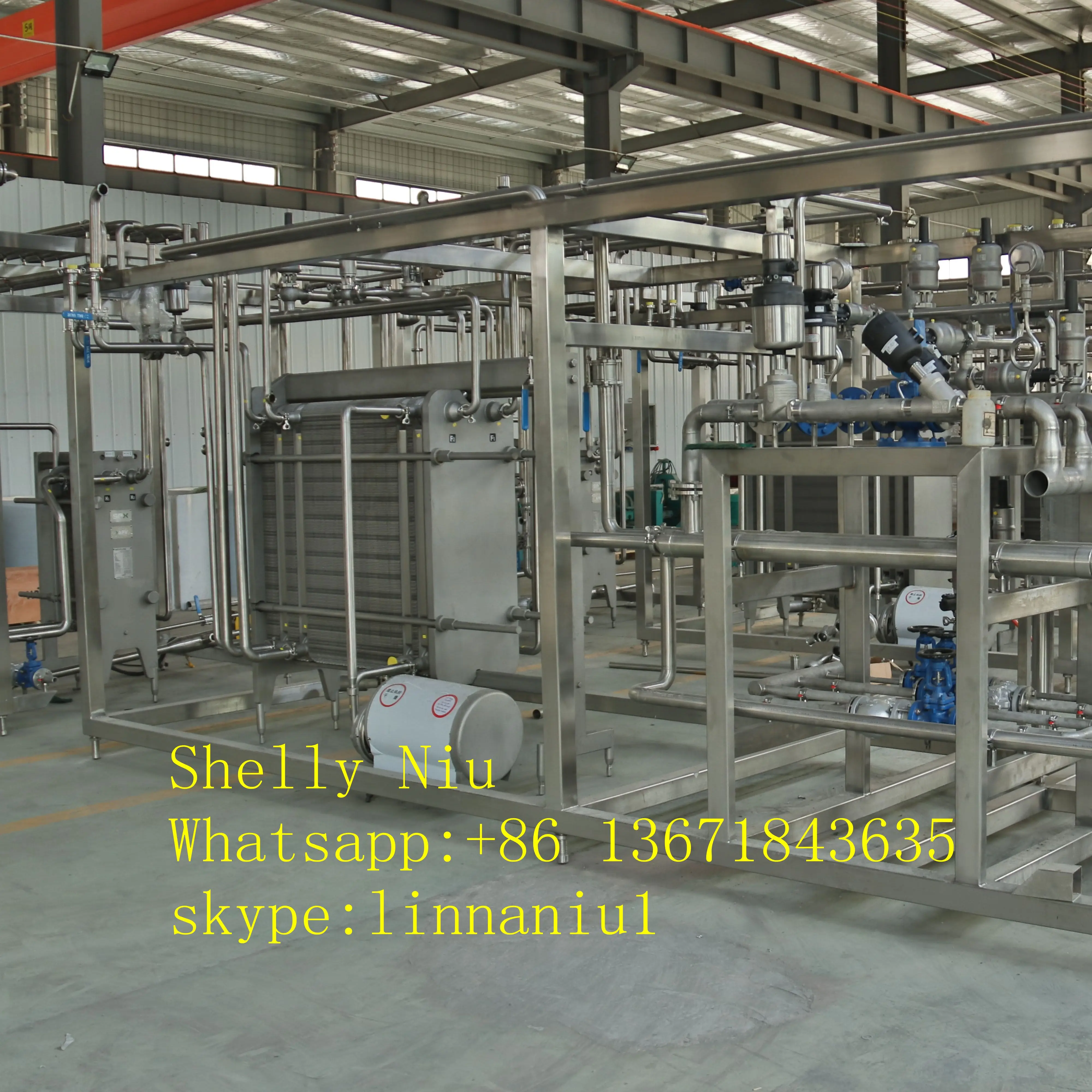Good quality small milk HTST pasteurizer/sterilizer