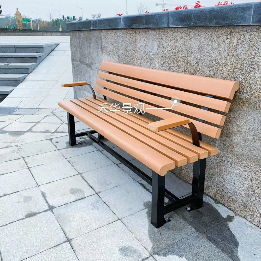 
Courtyard WPC cast aluminum benches/chair with good price 