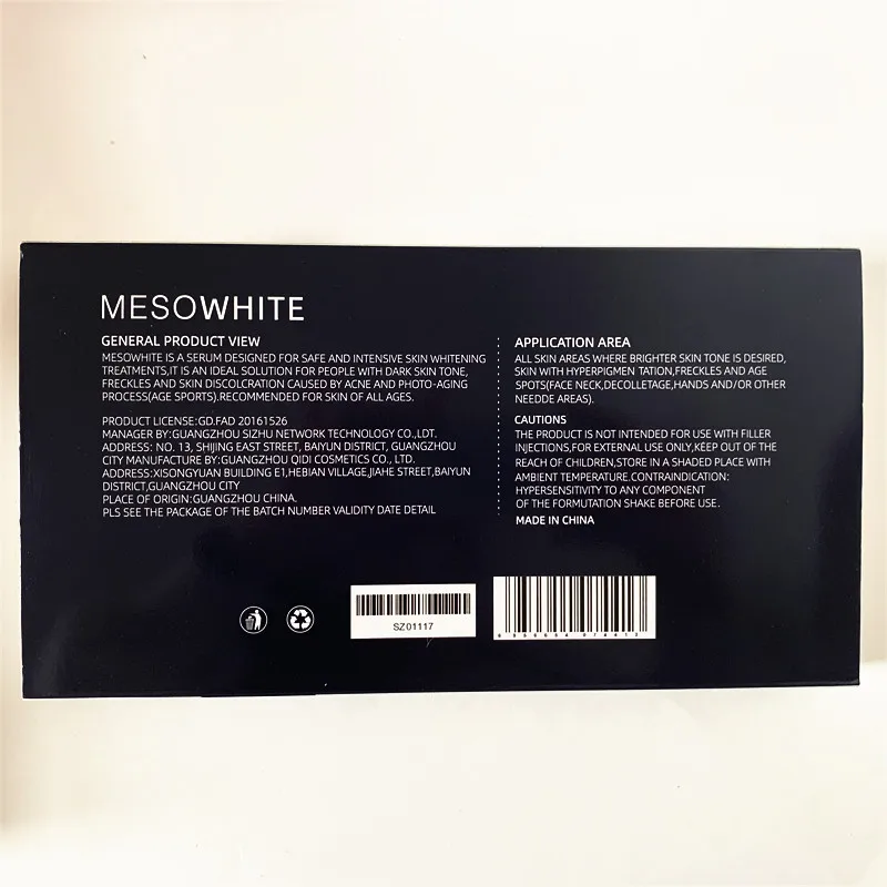 K Meso Pigment Starter Serum Foundation Whitening Brightening Meso Freckle Acne Skin Treatment Anti-Aging Meso Serum Concealer