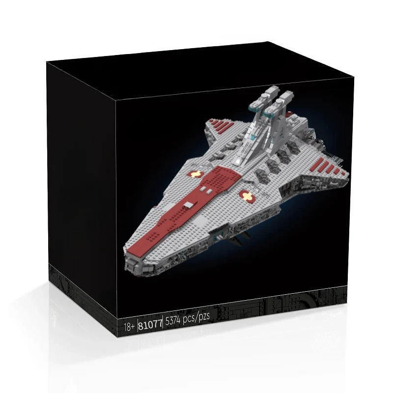 81077 Venator-class Republic Attack Cruiser 81077 Model Building Blocks Bricks Compatible Toys Kid Christmas Gifts 5374Pcs/set