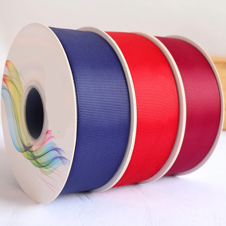 Ribbon Large Stock Wholesales 1 Inch 25MM 196 Solid Colors Grosgrain Ribbon