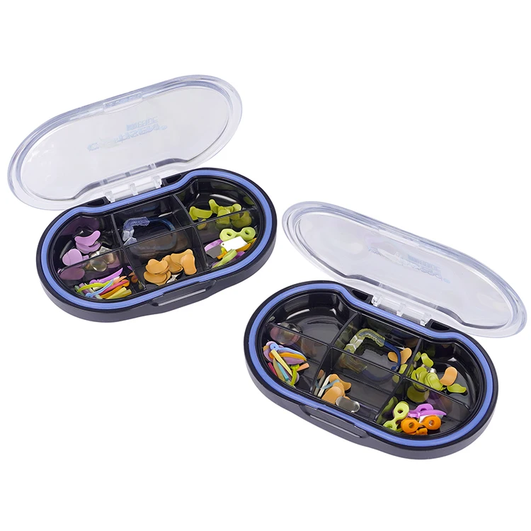 Dental sectional contoured matrix system kit with clamping rings matrix bands wedges