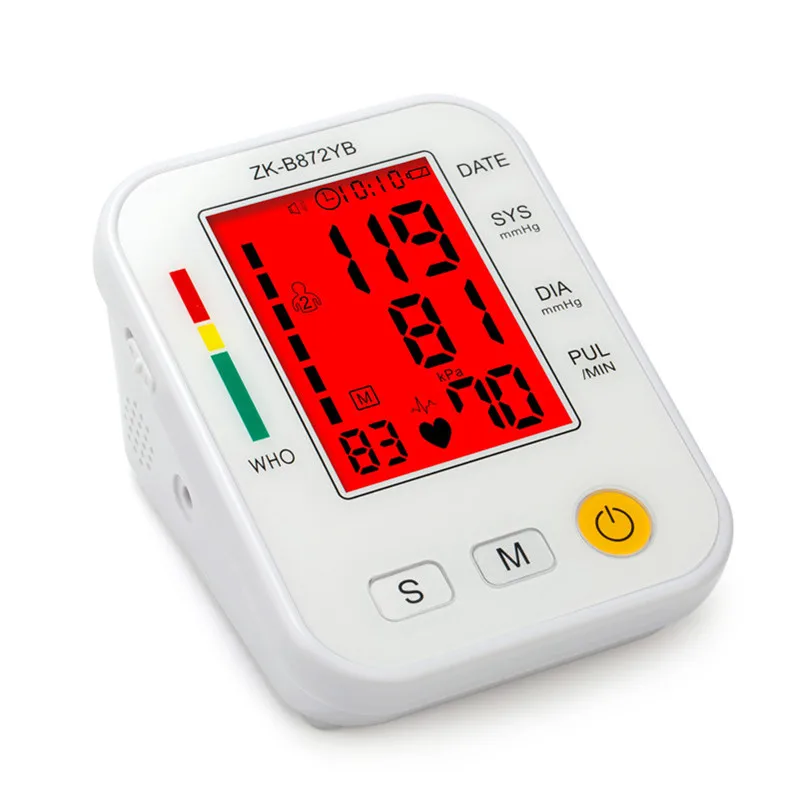 FOB Price Blood Pressure Monitor Electronic Sphygmomanometer Digit tensionmetro-digit Manufacturer for Tonometer Free Sample