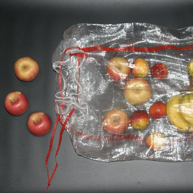 5kg/10kg/15kg Drawstring Top Transparent Polypropylene PP Woven Bag Storage grain bag vegetable fertilizer feed fruit Custom bag