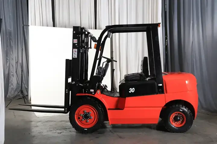 EVERLIFT 3T/5 t  3M  electric forklift truck  4 wheels with Chinese engine gold supplier  forklift price