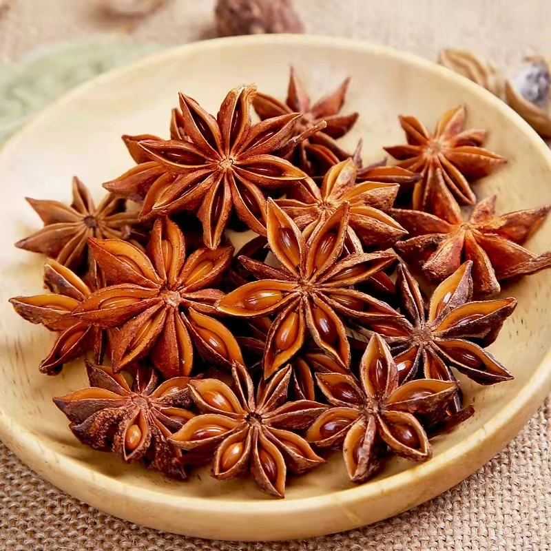 HUAOU Wholesale Supply Single Spices Star anise  Cheap Price Good Quality Chinese Autumn Star Anise