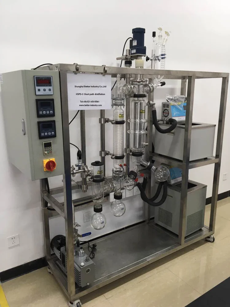 Glass Alcohol Distiller Rectifying Column For Lab