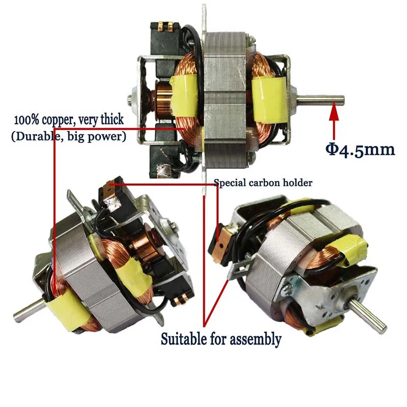 5415 High power motor for electric small blender