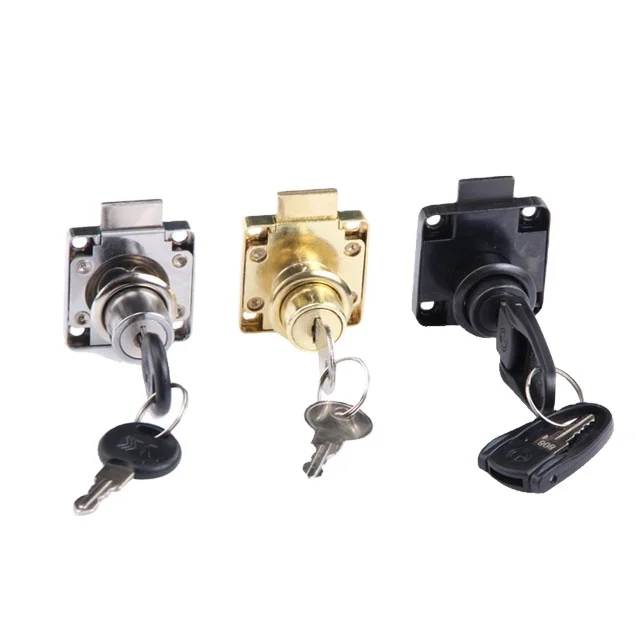 High quality material desk golden drawer lock furniture cabinet lock