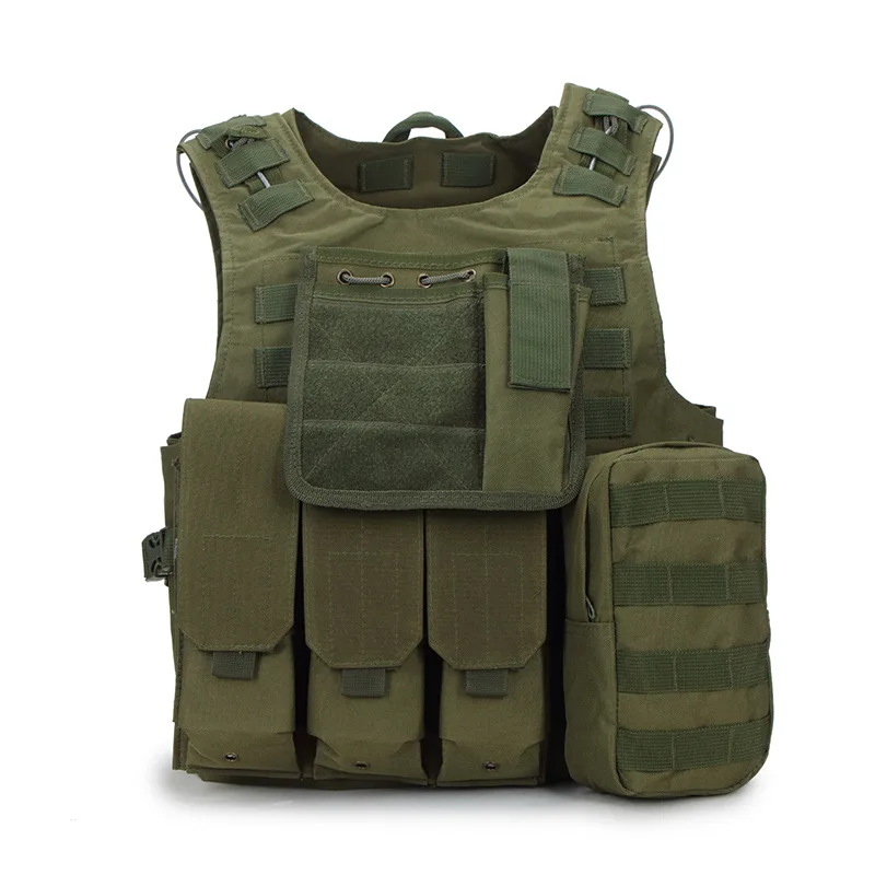 Tactical vest camouflage vest defensive outdoor combat bag equipment wholesale