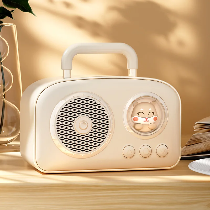 HiFi беспроводной 5 3 динамик с поддержкой FM 2 микрофоном (желтый)