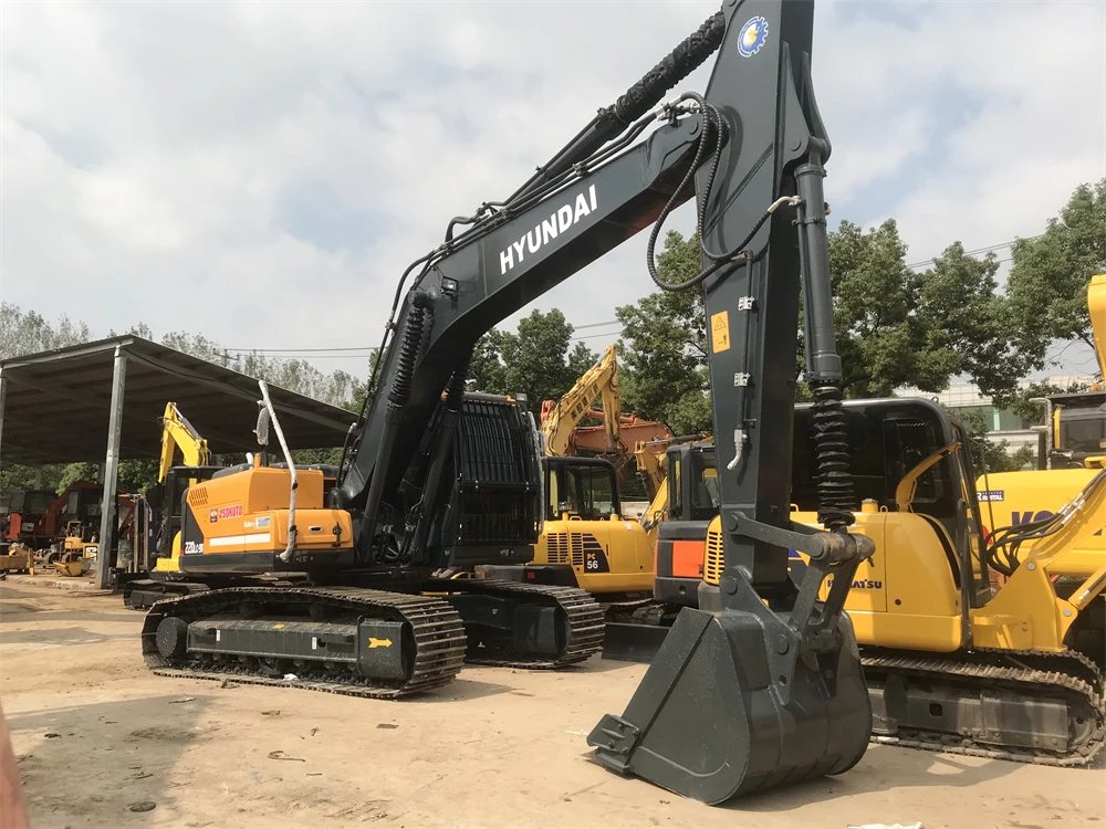 Well-known brand Good quality used Hyundai 22ton ROBEX 220LC-9S hydraulic crawler excavators Korea original Hyundai 220