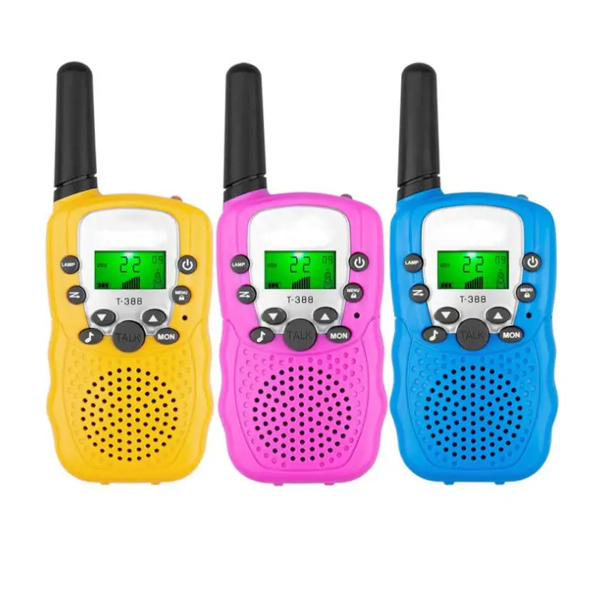 Handheld Two Way Radios Walkie Talkie Long Range with VOX Belt Clip for Kids 3 Miles Range 22 Channels Built in Flash Light