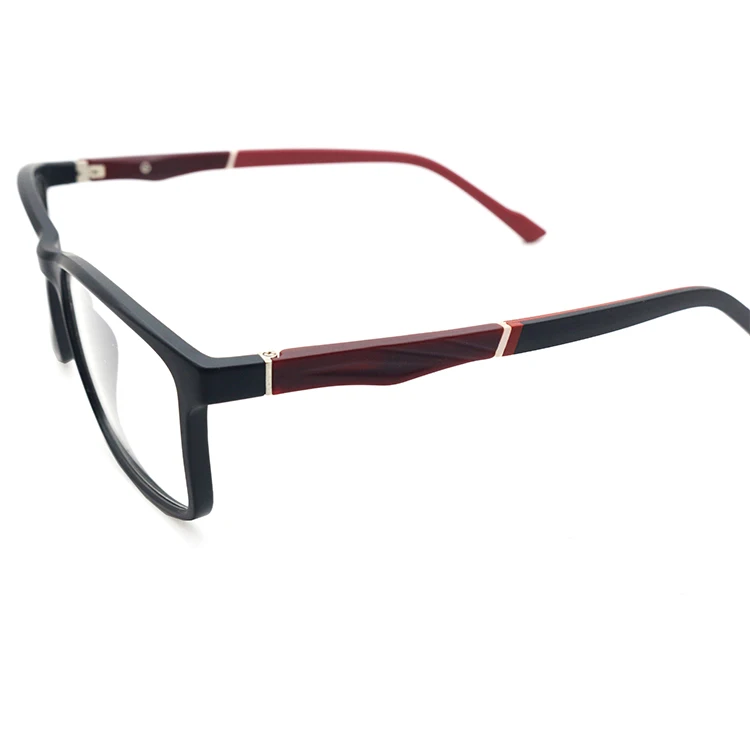 Square Type Eyewear Private Label TR90 Eyeglasses Frames Optical Glasses Mens