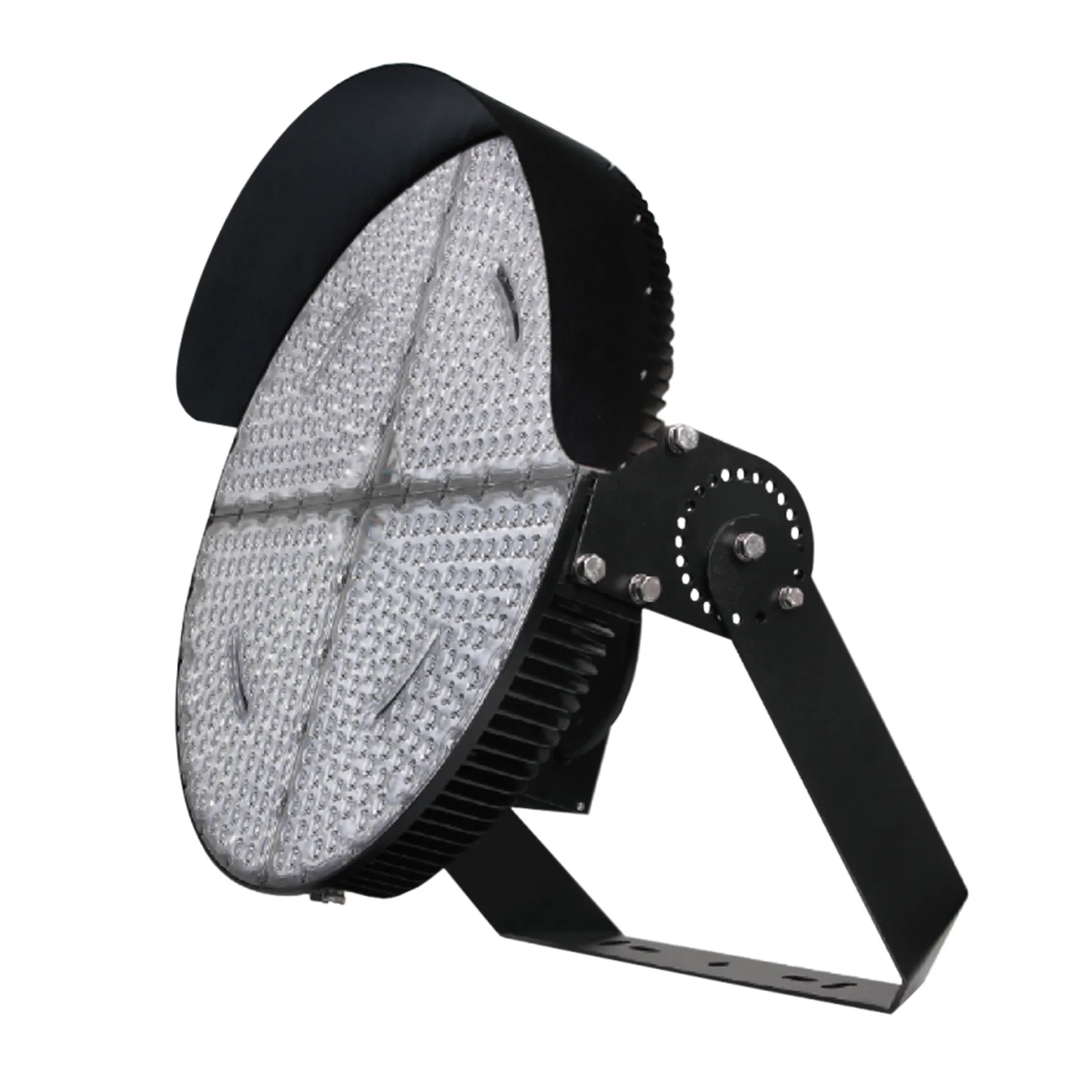 Round LED Stadium Lights Outdoor 500W 1000W 150lm/W IP65 Sport Fields Cricket Softball Tennis Court Light