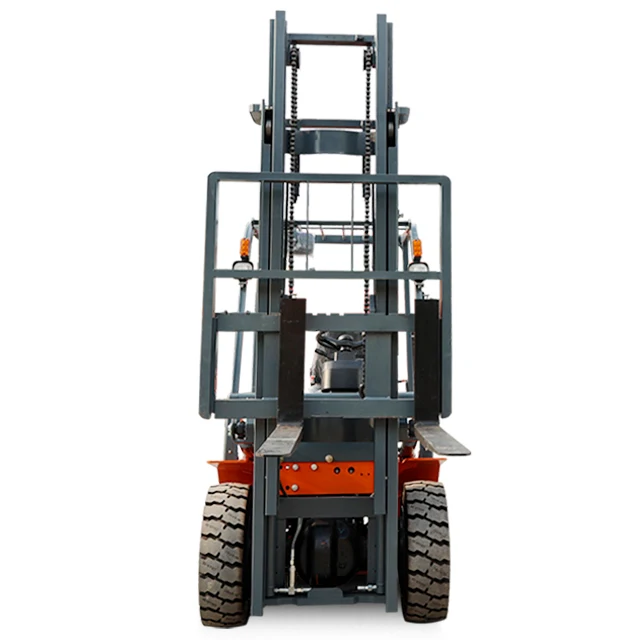 5TON Mini Diesel Forklift trucks forklift accessories articulated forklift fork positioners