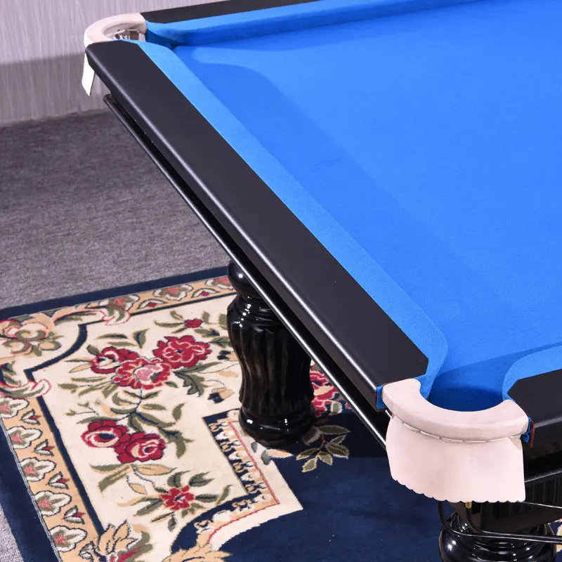High Quality New Chinese Style Full-Size Billiards Table Custom Size with MDF Cushion PVC Pocket Directly Searched Manufacturer