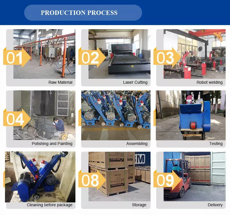 KAIDA Concrete floor tank heating milling grinder scarifying machine for sale