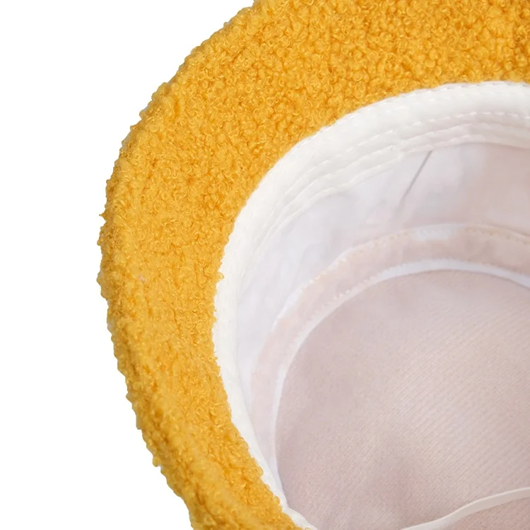 Winter Korean Version Lamb Wool Fishing Hat Autumn Cute Four Chicken Baby Warm Hats