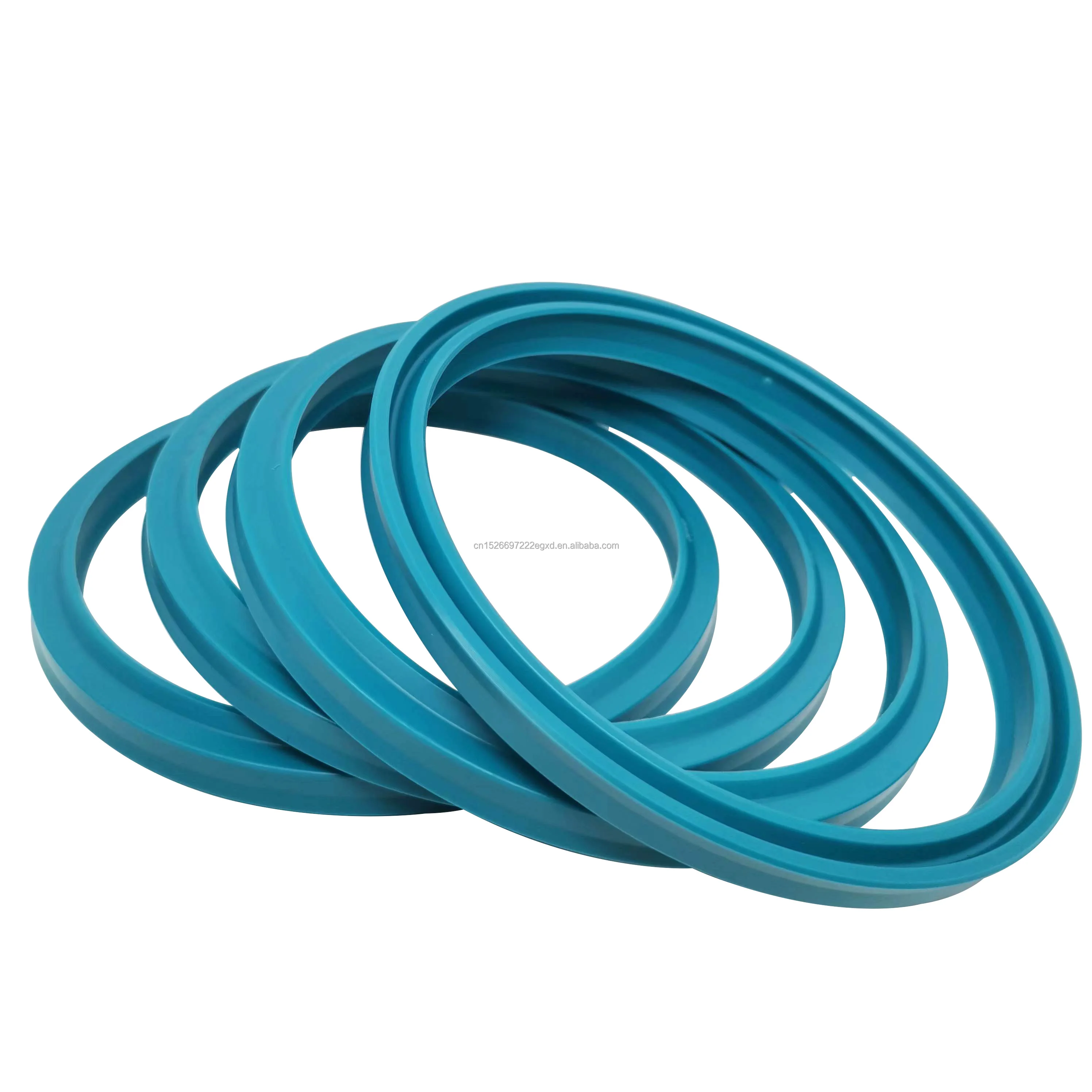 High quality PU material DA22 scraper double acting dust ring made of polyurethane rubber scraper ring