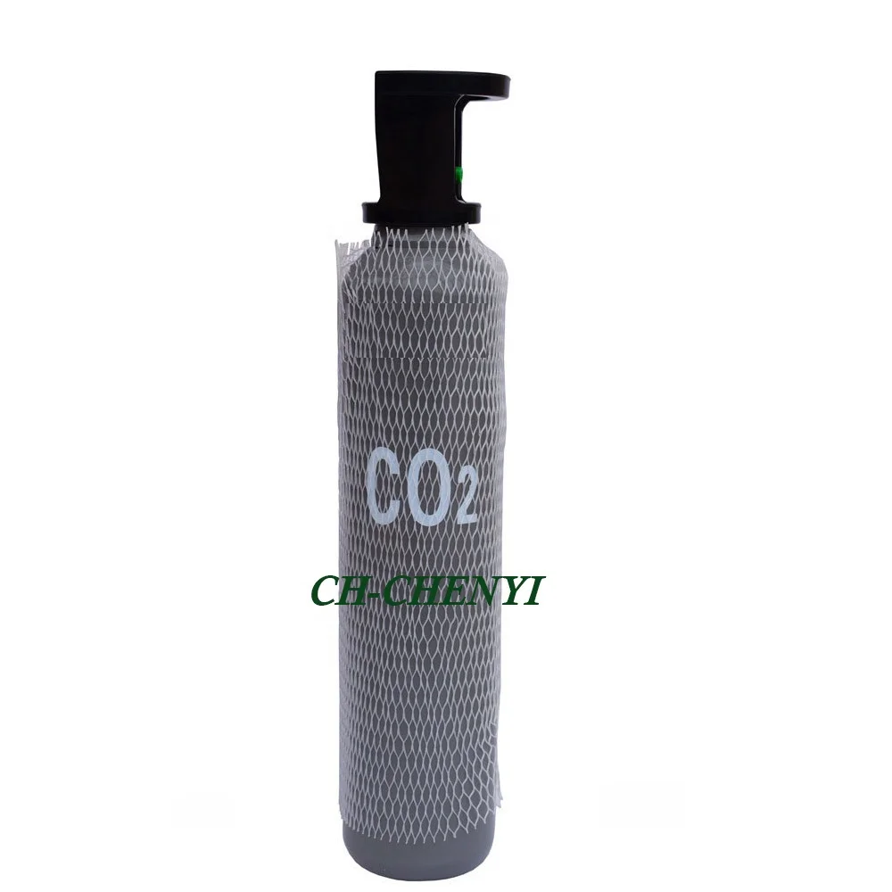 500g 2KG 6KG 10KG Inexpensive refillable CO2 bottle CO2 fertilization gas cylinder co2 tank for aquarium