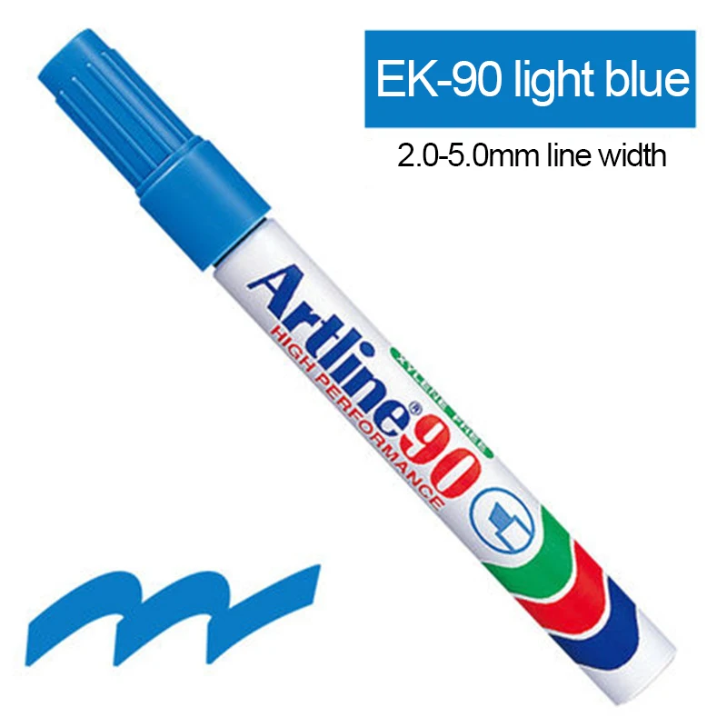 Набор маркеров Artline EK90 с квадратными наконечниками профессиональные художественные маркеры различных цветов для офисной школы и художественных проектов