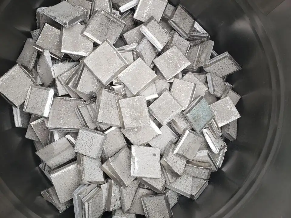 Electrolytic nickel plate sheet New Production 2 cm thickness HOT Selling Nickel Cathode for nickel plating  Cutting