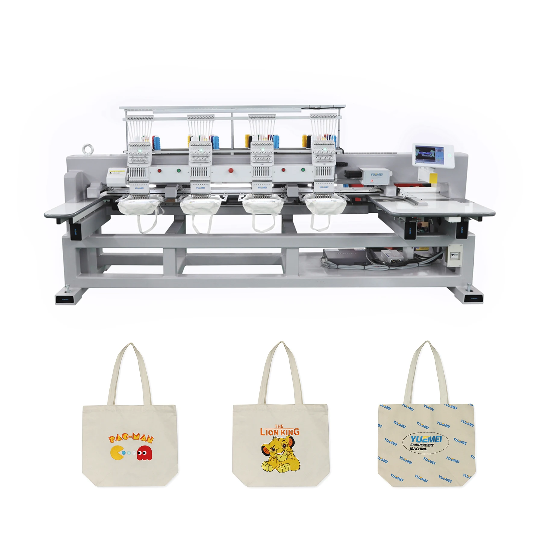 High Quality computer embroidery sewing machine four Head bag Embroidery Machine price