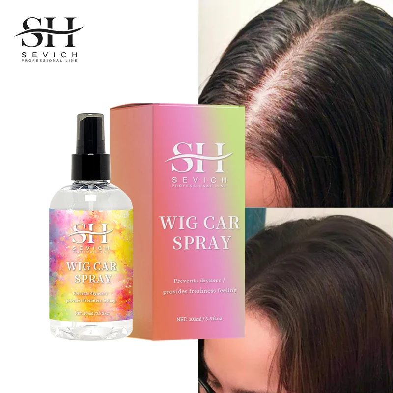 Synthetic Wig Leave-In Conditioning Care Hair Detangling Holding Melting Spray Private Label Glue Spray