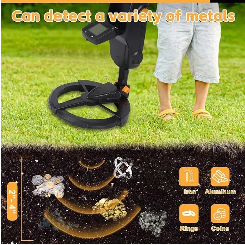 Wholesale Handheld Metal Detector Pinpointer Underground Gold Treasure Detector Seeker Finder For Adults Professional