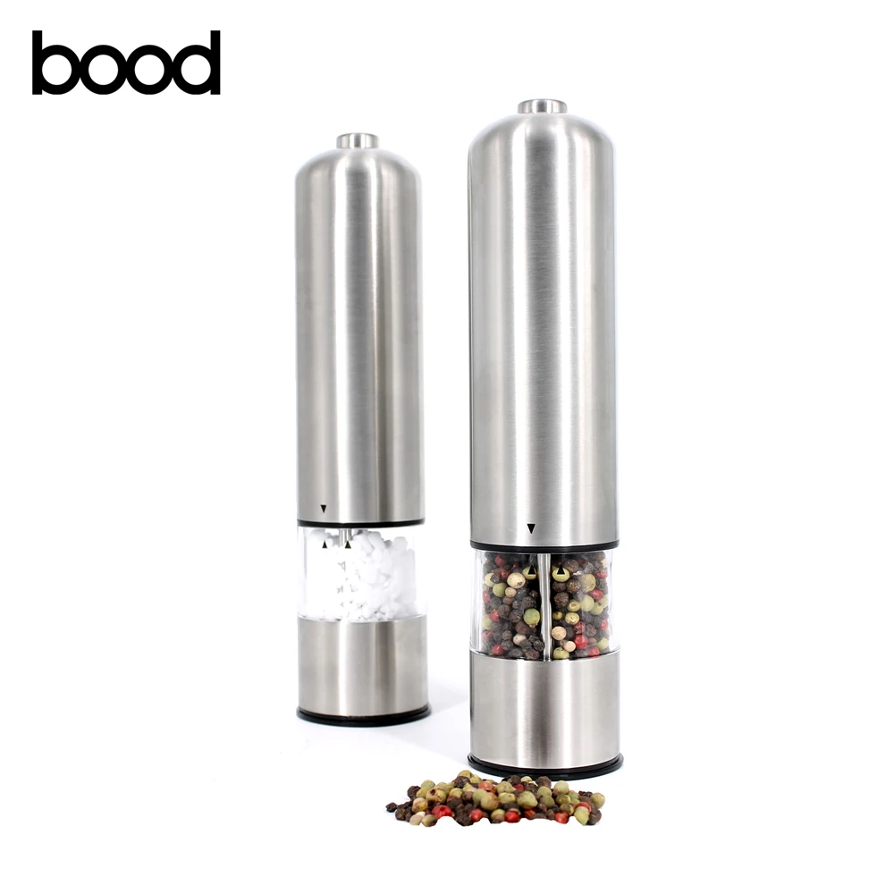 Stainless Steel Electric Salt and Pepper Grinder/ Regular Electric Salt and Pepper Mill