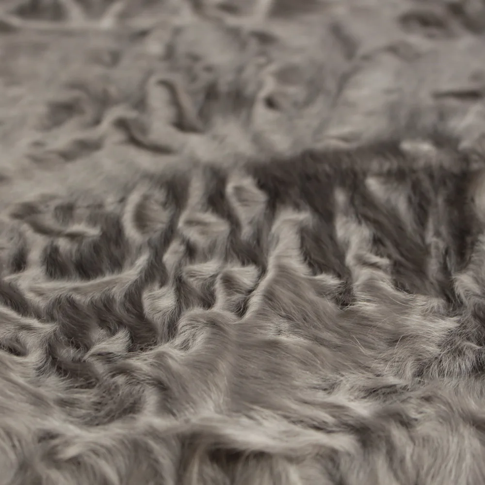 60cm x 120cm Chinese baby lamb skin pelt plate kid karakul xianggao lamb fur blanket flat curly hairs